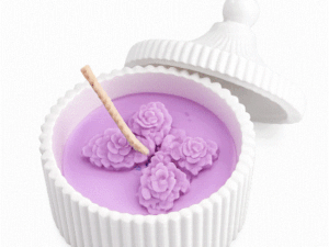 bougie Élégance florale