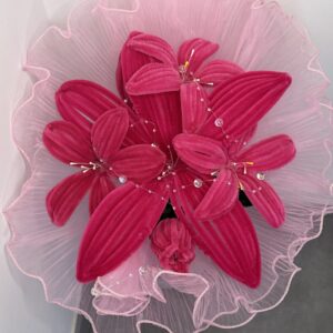 Accueil bouquet personnalisé