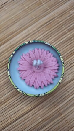bougie florale