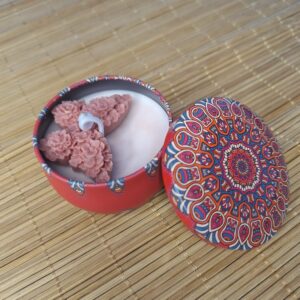 Accueil bougie florale