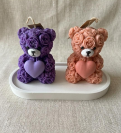 bougies en forme oursons